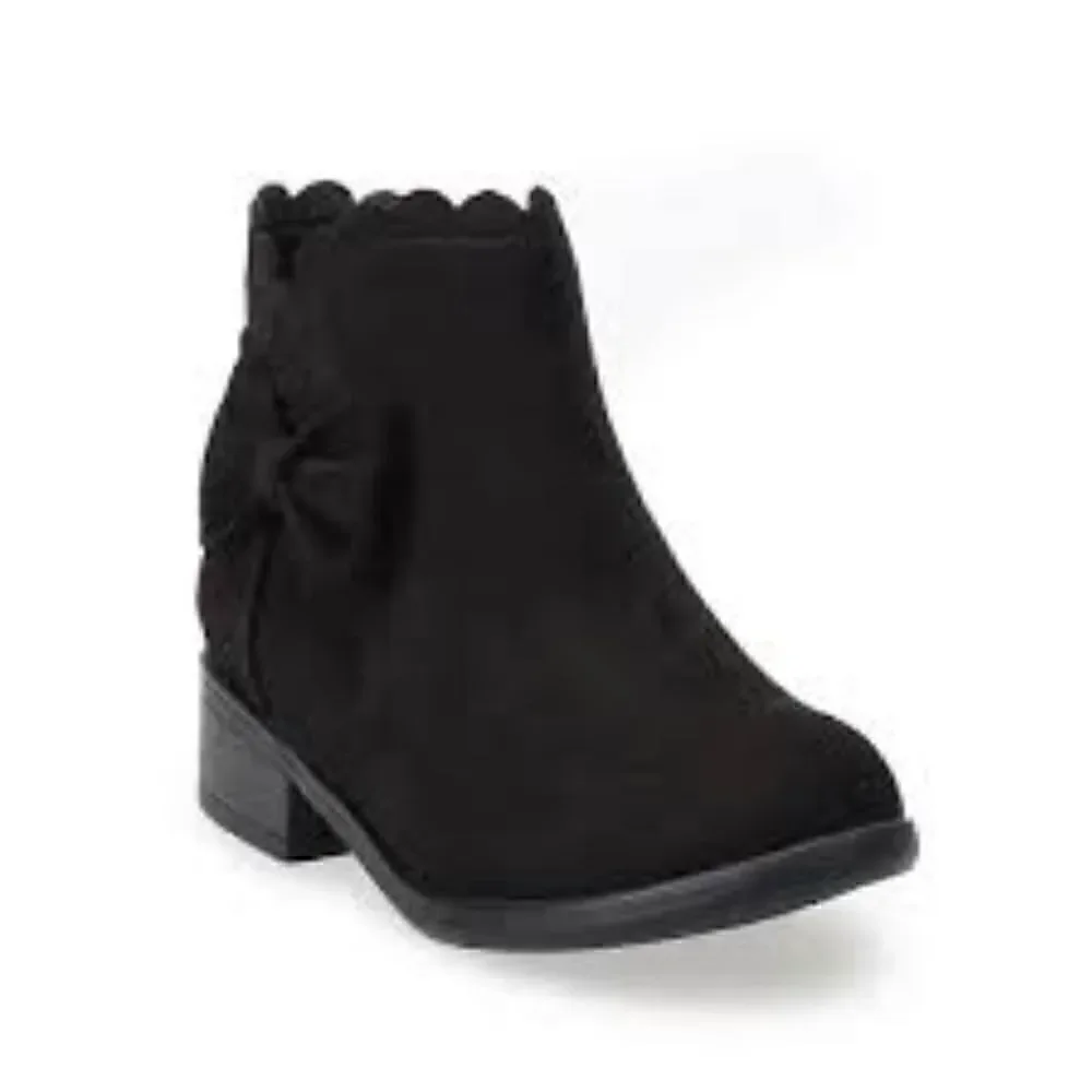 Jumping Beans black girls boots 👢, size 9T